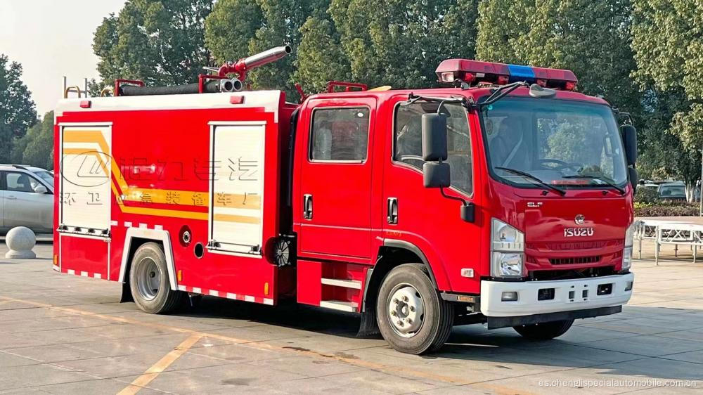 Camión de bomberos del aeropuerto de Isuzu