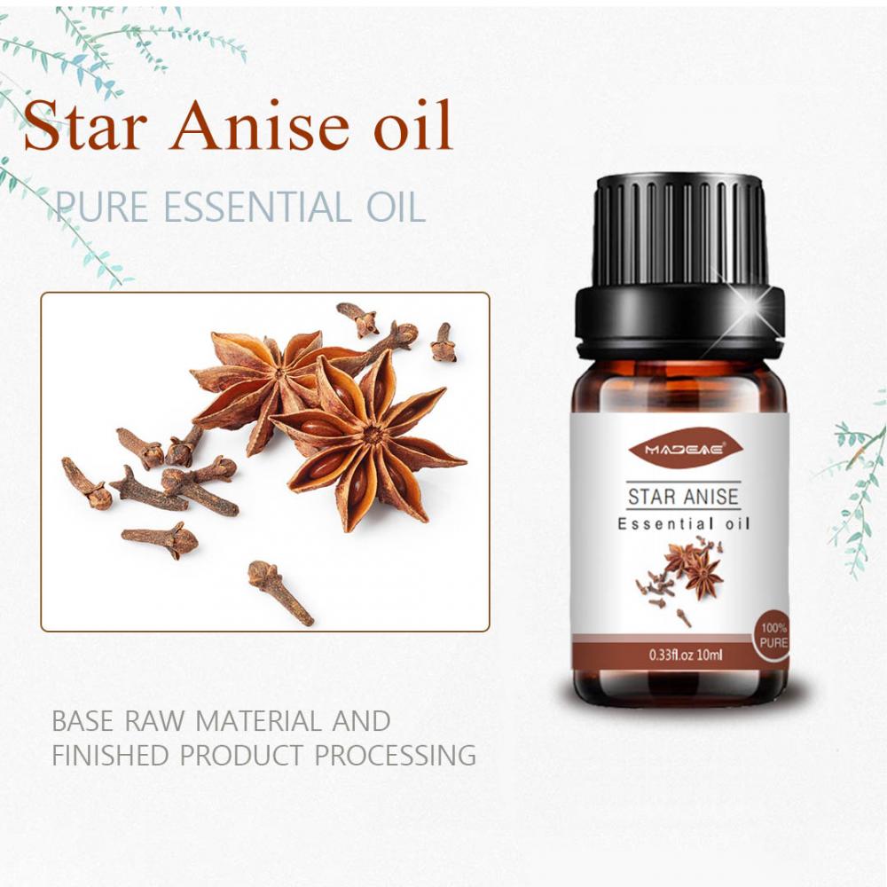 Best selling star anise oil for body care