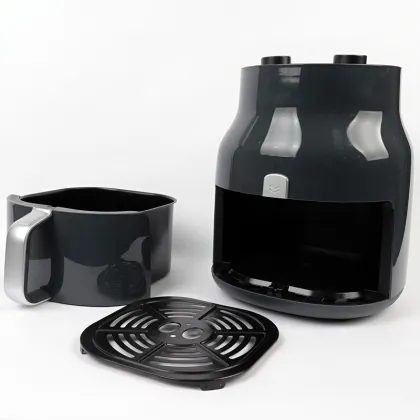 Black 4.5L Air Fryer with Digital Display