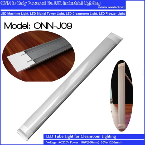 36w led linear tube light for hospitals dustproof linear light