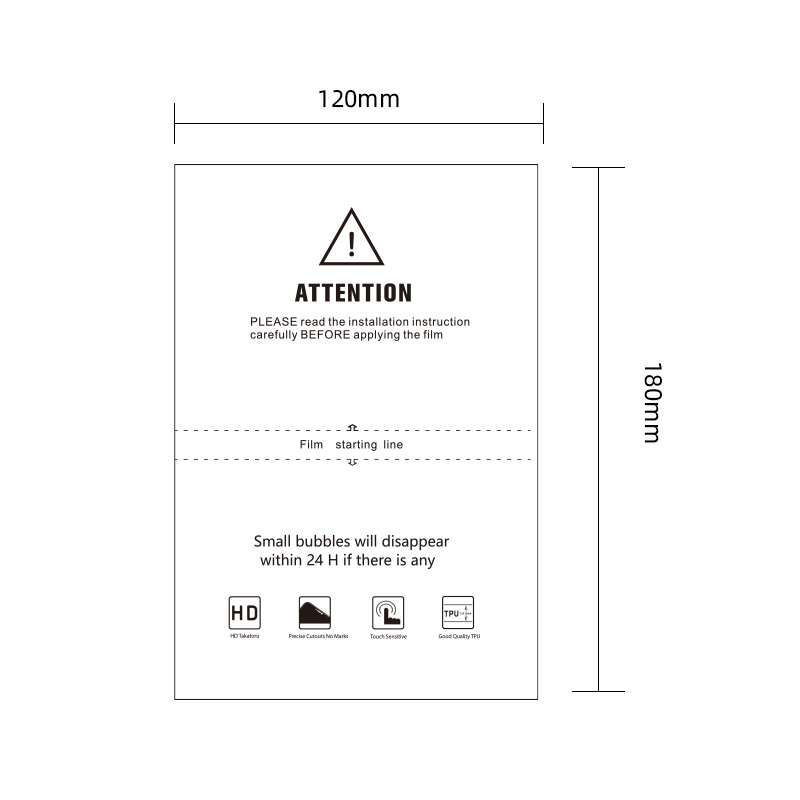 TPU 화면 보호기 JPG Tpu Screen Protector Jpg