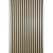 natural Oak acoustic slat wall panel
