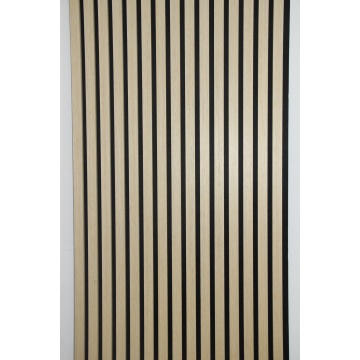 natural Oak acoustic slat wall panel