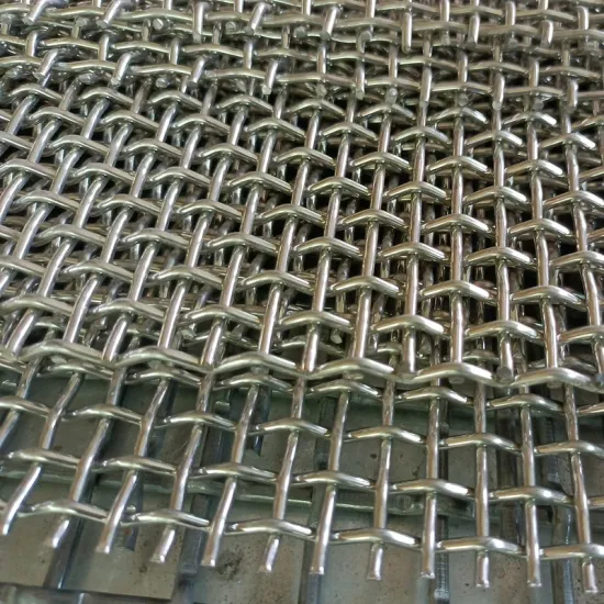 Customized 65Mn Stone Crusher Vibrating Screen Mesh