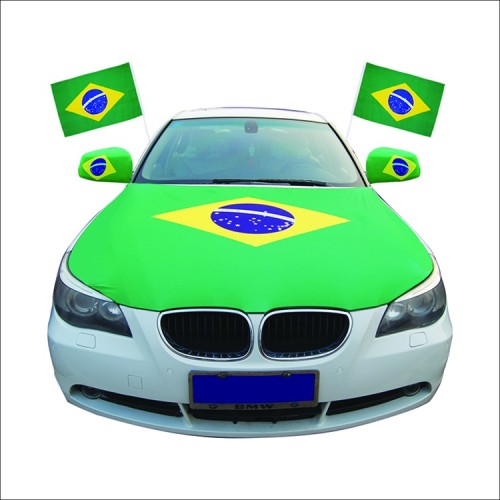 Custom advertising national car decoration engine hood cover