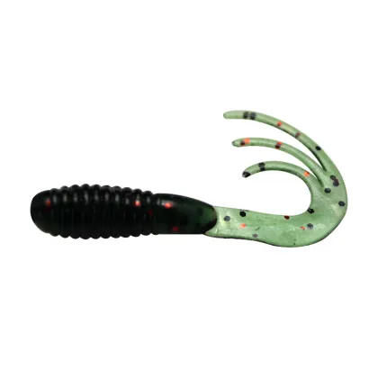 Saltwater Silicone Soft Bait Bass Grub Soft Plastic Worm Lure