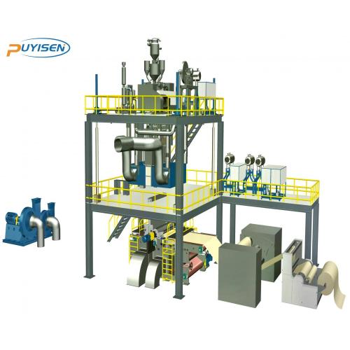 Polyester non-woven fabric production machinery unit