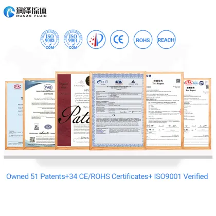 Runze Fluid Liquid Fitting Water Tube Fitting Rubber Hose Joint