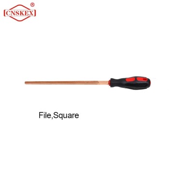 Anti-explosion square file dressing tool