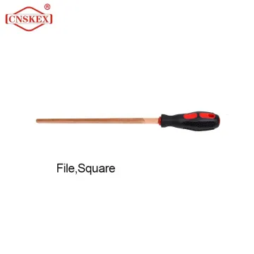 Anti-explosion square file dressing tool