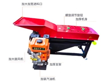Diesel and Gasoline Engine Corn Peeling and Milling Machines