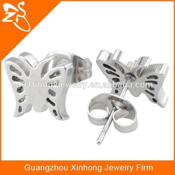 stainless steel stud earring,fashion stud earring wholesale,silver stud earring
