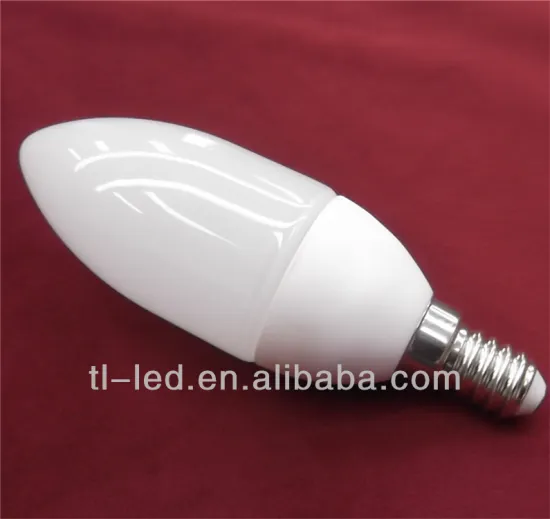 4w ceramic e14 led candle light