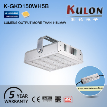 latest design 150w 115lm/w Ul certificated led high bay light