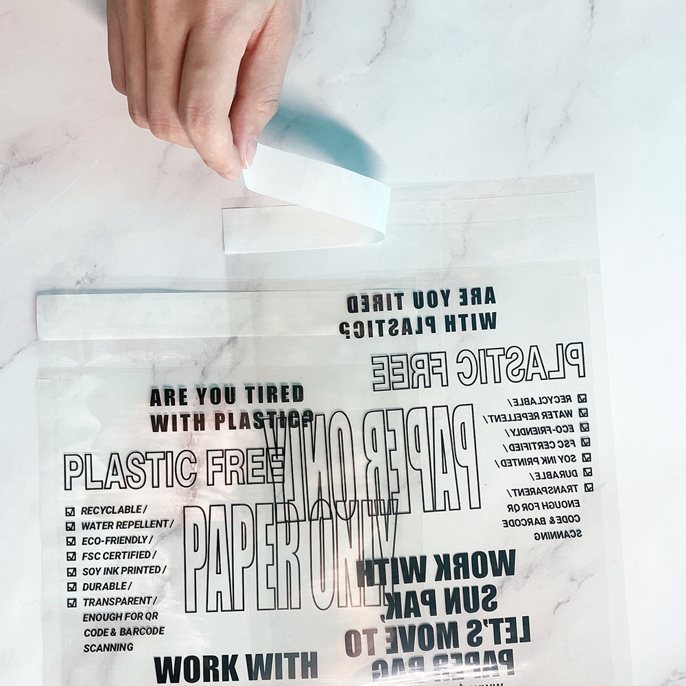 transparent paper bag