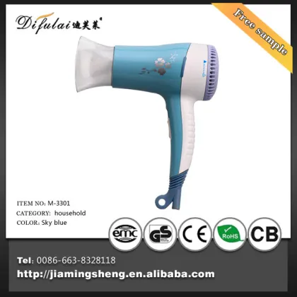 Household Hair Dryer Travel Iron Hot and Cold Air Blower Dryer