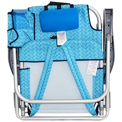 600D Polyester Tommy Bahama Backpack Cooler Chair With Storage Pouch