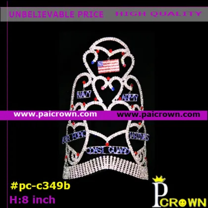 Ab USA JACK 4th Of July Pageant tiaras crowns