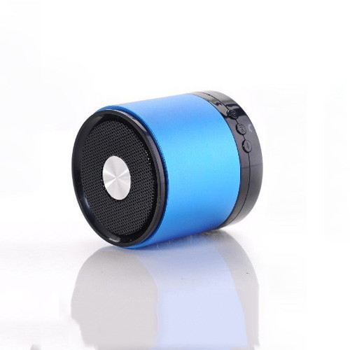Metal Wireless Bluetooth Speaker with Hands Free, TF Card and FM Radio, Speaker with 4 Buttons (BT03B)