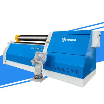 CNC Automatic Aluminum Rolling Machine 4-Roll Metal Sheet Rolling Machine