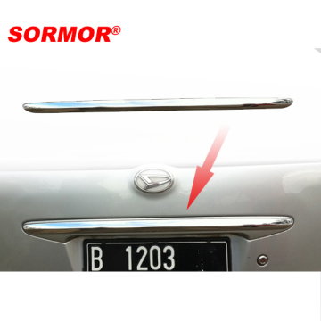 Chrome Back Door Ornament Strip for Daihatsu Xenia 2012