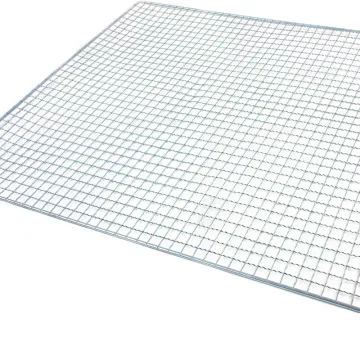 Disposable BBQ Grill Mat - Non-Stick Wire Cross Mesh Steaming Rack