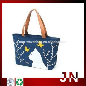 600d polyester canvas tote bag,cute tote bag for school girl