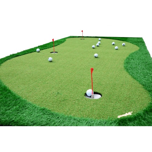 Сімулятар гольфа з вялікім зялёным дыванком для гольфа