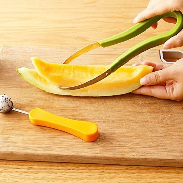 Multifunctional Melon Baller and Fruit Scoops Set