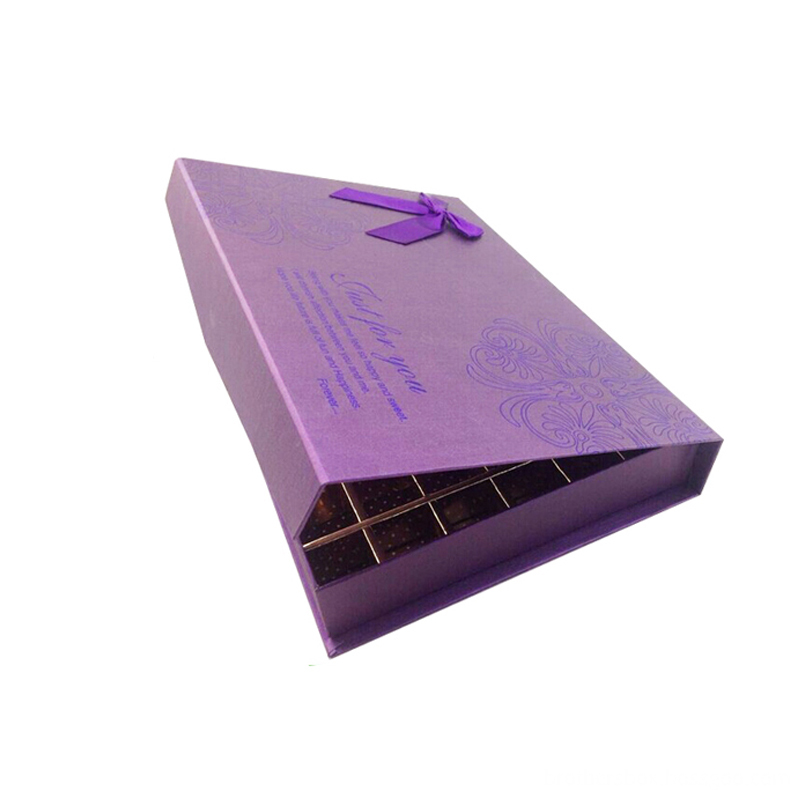 Magnet Cardboard Chocolate Box with Insert Tray