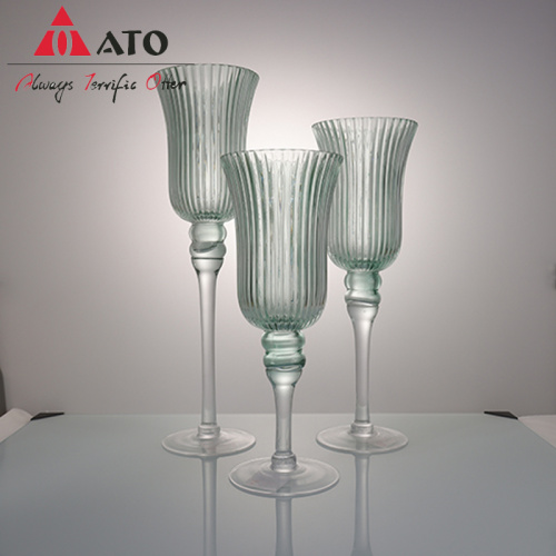 ATO Glass Glass Talight Holders Eventos especiales y vacaciones