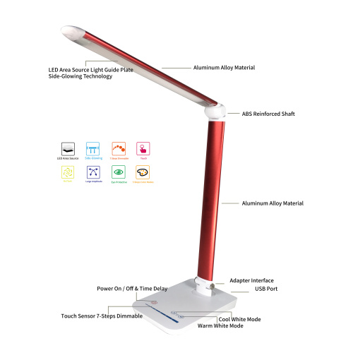 Top quality LED desk reading lamp