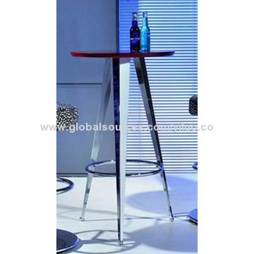 Coffee Table with Chrome Frame