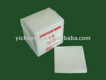 Spunlace cleaning wipes