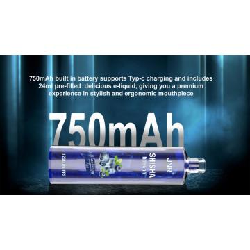 JNR Shisha Hookah 12000 Puffs Disposable Vape Juice Liquid