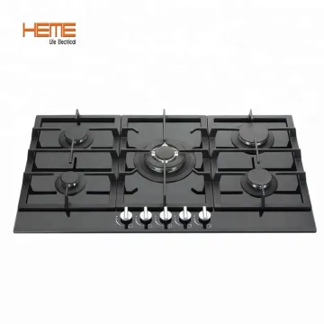 8mm Tempered Glass Panel Hob for 5 Burner Gas Cooktop