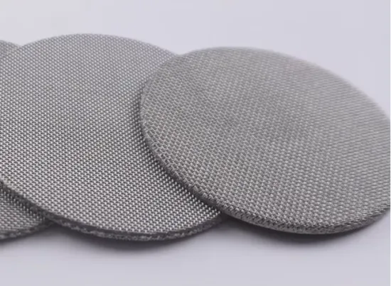 High Temperature Sintered Wire Disc