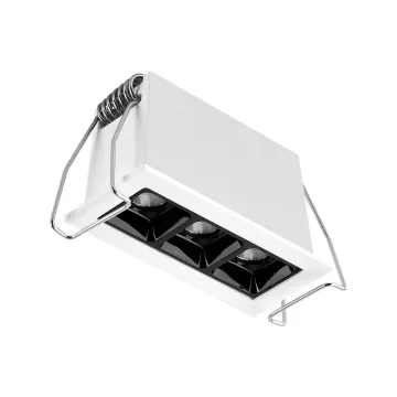 Modern Anti-Glare Rectangular LED Spot Light - 6W to 20W Mini Wall Wash Linear Downlight