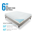 Fashion Memory Foam Mattresses Dual Layered