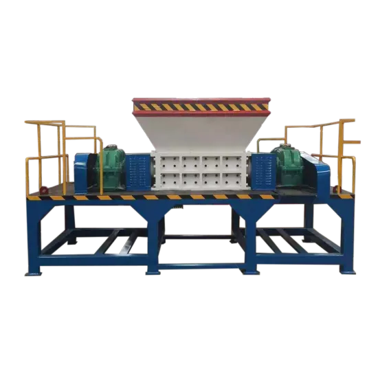 Waste Glass Bottle Shredder Crusher Recycling Machine