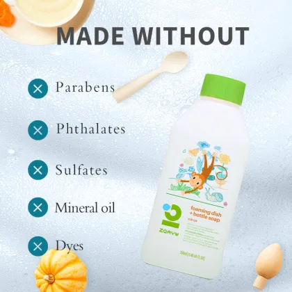 Natural Citrus Scent Private Label Dish Wash Liquid Refill Bottle