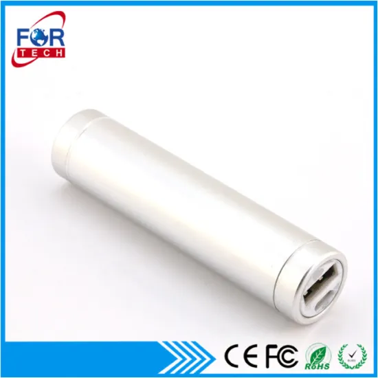 11.11 Hot Battery Lipsticks OEM Portable Power Bank 2600 mAh for Xmas Promo Smartphones