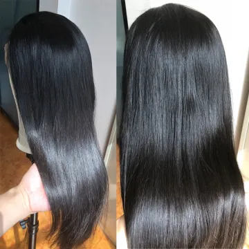 Cuticle Aligned Hair Raw Vietnamese Hair Bone Straight Lace Wig 10A Human Hair Bundles Glueless Full Hd Lace Wig Full Lace Wigs