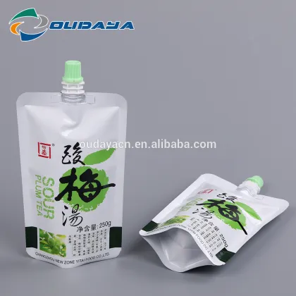 Pouch Food Packaging Sour Plum Tea Pouch