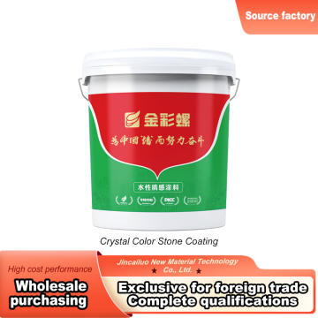 Crystal Color Stone Textured Coating
