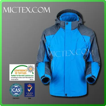 Waterproof men\'s winter jacket windbreaker OEM OEKO-TEX,ISO9001