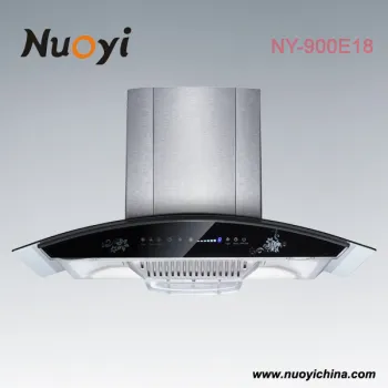 Shaped Chimney,Range hood for kitchen clean