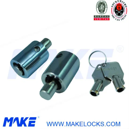 Small cabinet cylinder push lock MK506