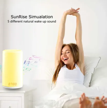 Wake-up Light Sunrise Simulation Alarm Clock