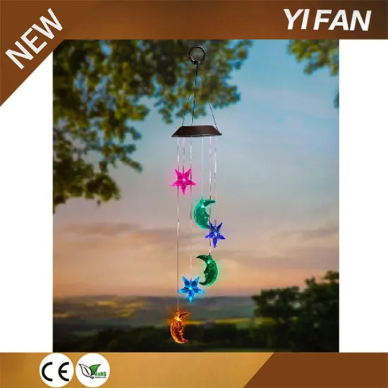 Party Gift Supplier solar hanging wind spinner light